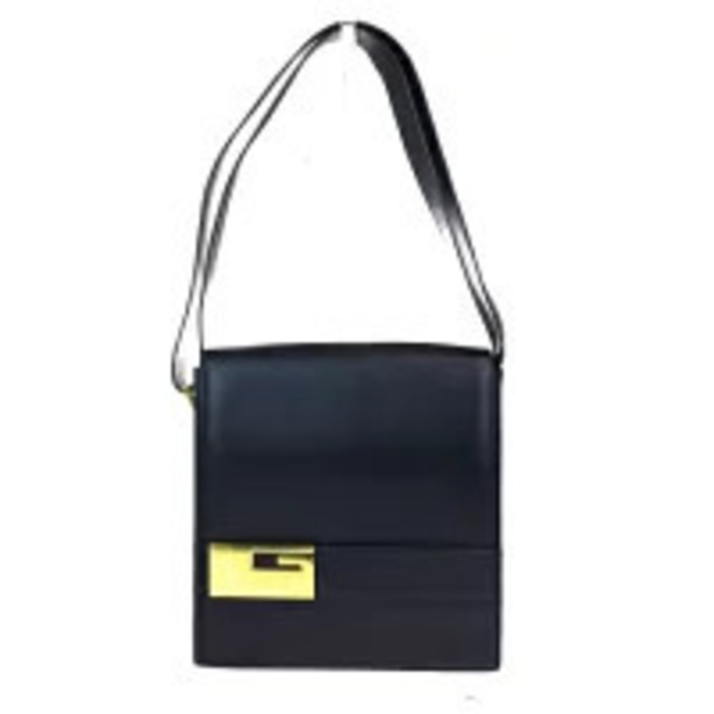 Gucci Shoulder Bag Black Leather